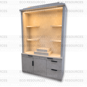 Modern Indian Altar 4ft (Door & No Door)