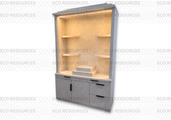 Modern Indian Altar 4ft (Door & No Door)