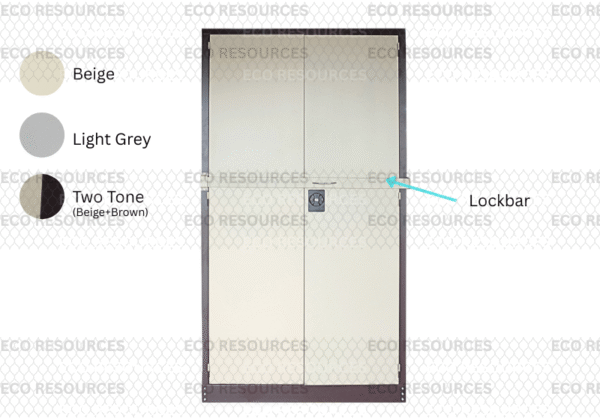 S118LB Steel File Cabinet Swing Door with Lock Bar