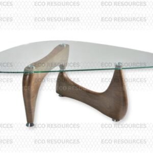 Contemporary Wooden Leg Coffee Table