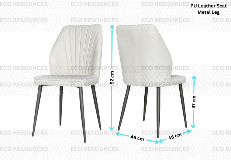 Pet-Friendly PU Leather Dining Chair (211)