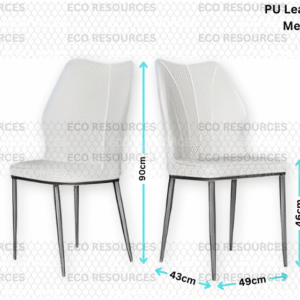 Pet-Friendly PU Leather Dining Chair (212)